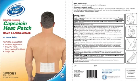 2-Count HEAT PATCHES 포장