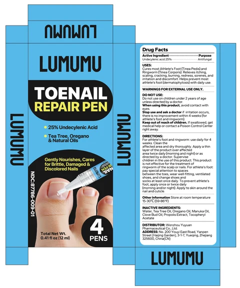 LUMUMU TOENAIL REPAIR PEN packaging