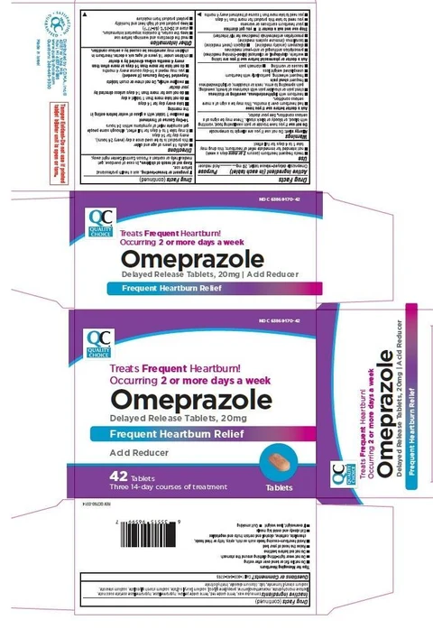 QUALITY CHOICE OMEPRAZOLE 포장