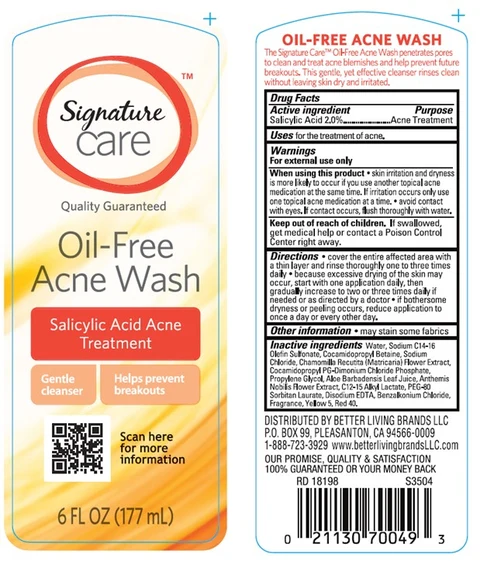 SIGNATURE CARE ACNE TREATMENT 포장