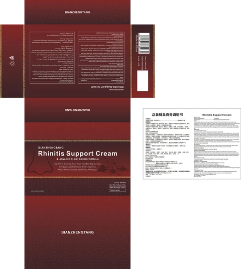 Rhinitis Support Cream packaging