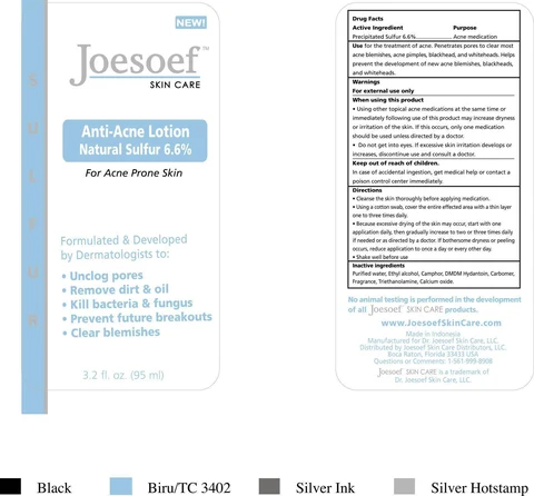 Joesoef Skincare Anti Acne 포장