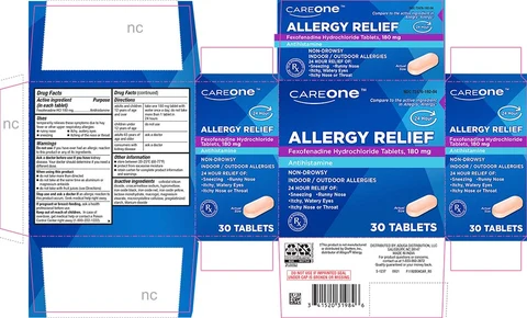 ALLERGY RELIEF 포장