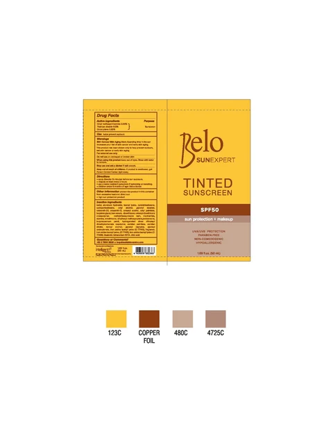 Belo Sun Expert Tinted Sunscreen 포장
