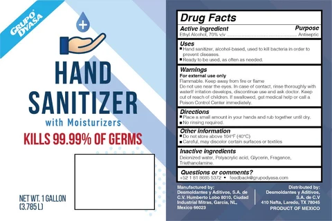 Hand Sanitizer packaging