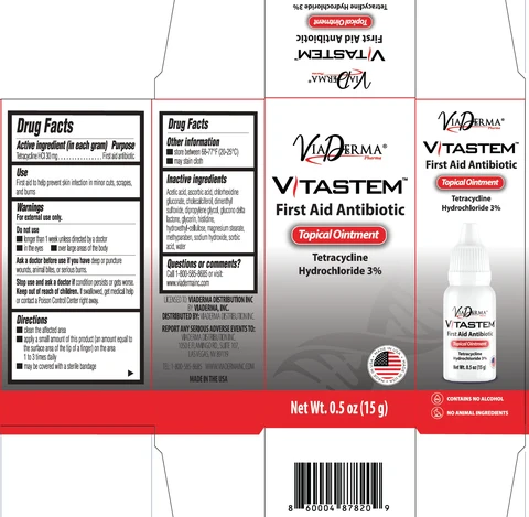 Vitastem First Aid Antibiotic 포장