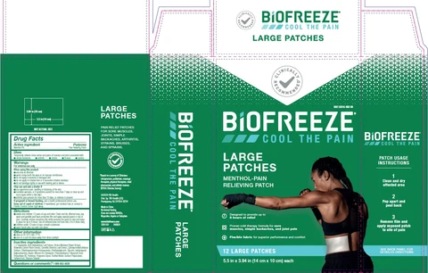 BiofreezeMenthol 포장