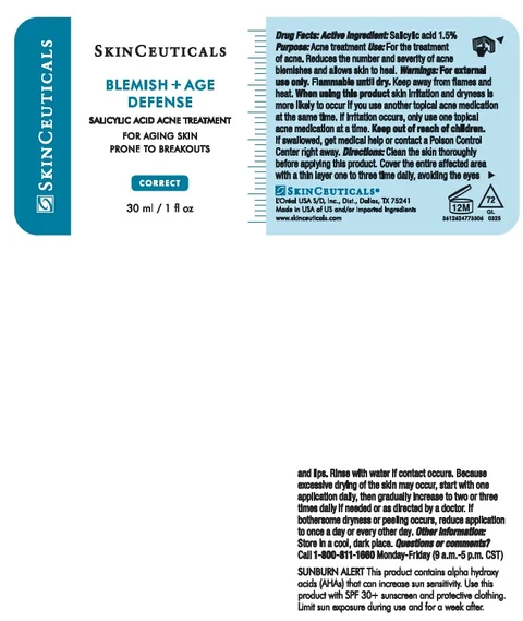 SkinCeuticals Blemish Plus Age Defense Acne Treatment packaging