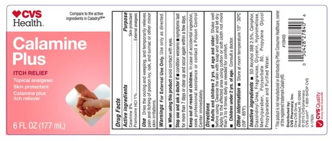 CVS Calamine Plus packaging