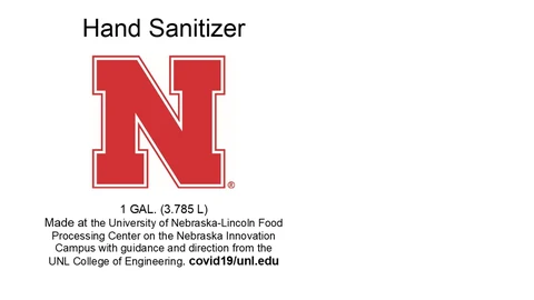 Hand Sanitizer packaging