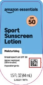 Sport Sunscreen SPF 50 packaging