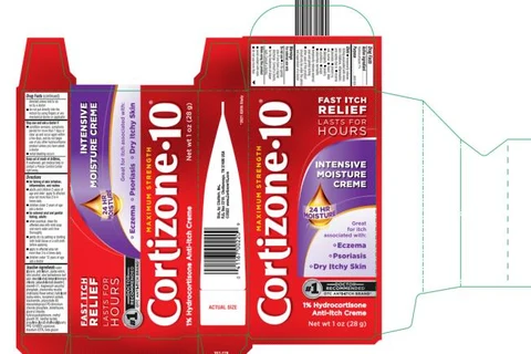 Cortisone 10 Intensive Moisture Creme 포장