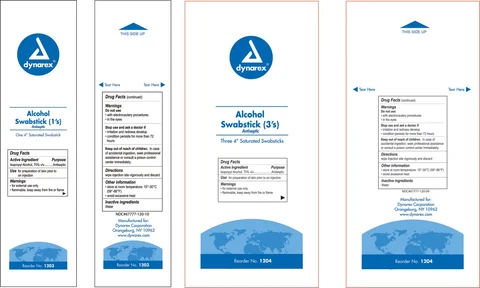 Alcohol Swabstick packaging