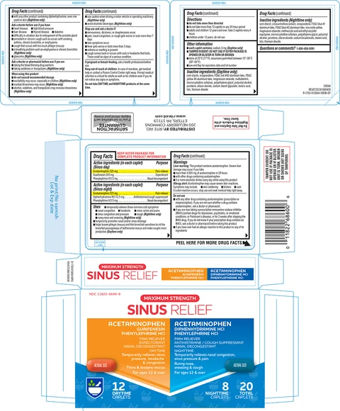 Sinus ReliefDaytime, Nighttime 포장