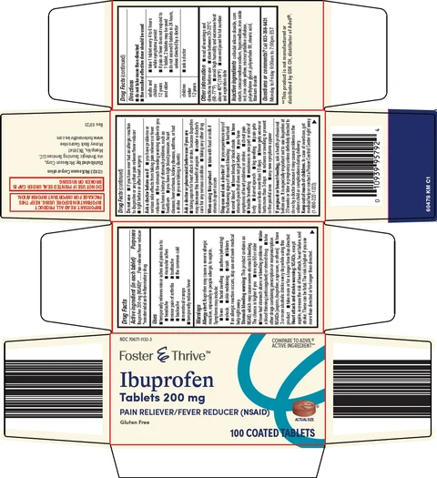 foster and thrive ibuprofen packaging