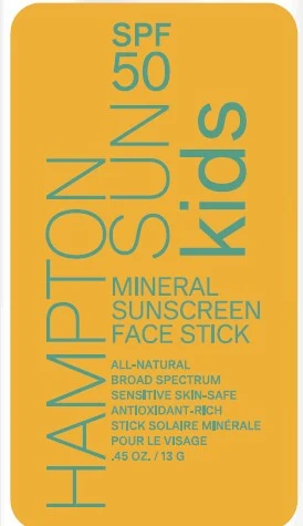 SPF 50 Mineral Sunscreen Kids 포장