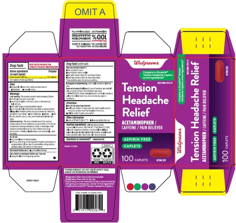 TENSION HEADACHE RELIEF 포장