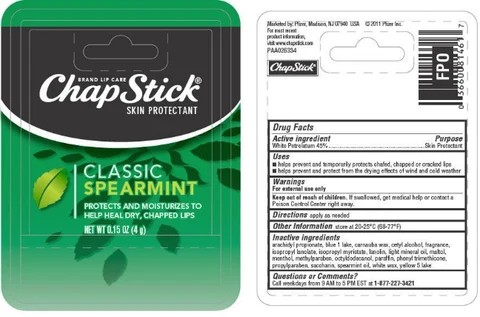 ChapStick Classic Spearmint 포장