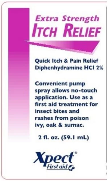 Xpect Extra Strength Itch Relief packaging