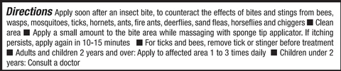 Instructions for use