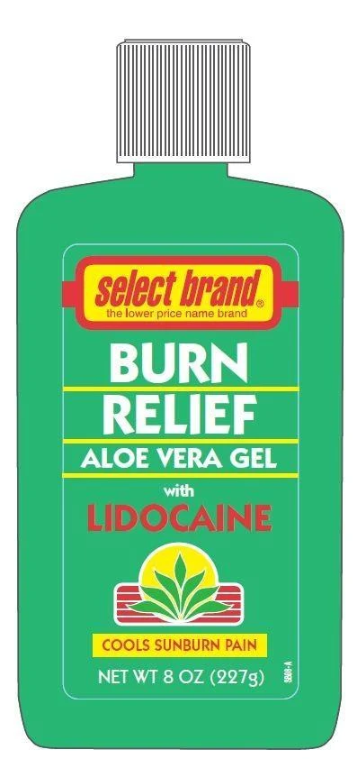 Select Brand Burn Relief 포장