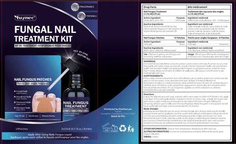 Tuymec FUNGAL NAIL TREATMENT Kit 포장