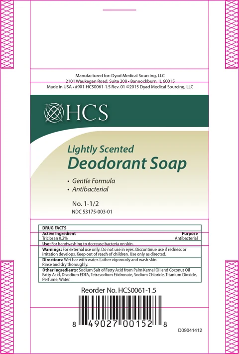 Triclosan packaging