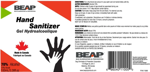 Beapco Hand Sanitizer 포장
