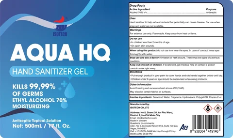 AQUA HQ 포장