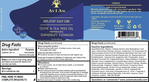 As I AmDry and Itchy Scalp Care Co Wash 포장