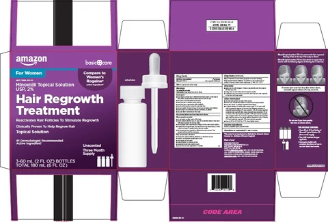 basic care hair regrowth treatment 포장