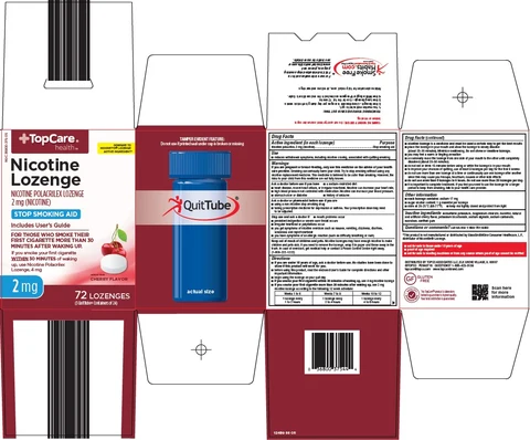topcare nicotine polacrilex 포장
