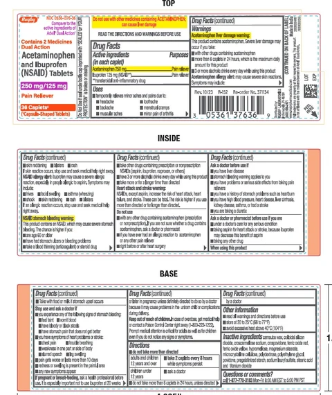 Acetaminophen and Ibuprofen 포장
