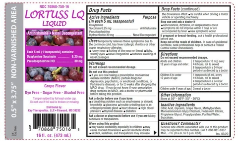 LORTUSS LQ packaging