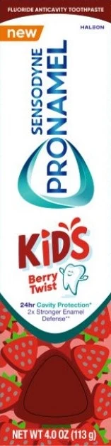 Sensodyne PronamelKids Berry Twist 포장