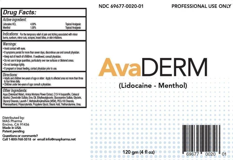 AvaDerm 포장