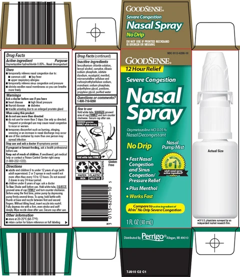 good sense nasal packaging