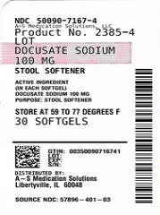 Stool Softener packaging