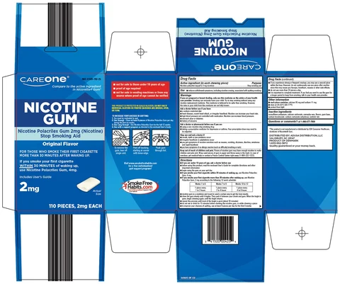 CareOne nicotine 포장