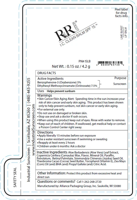 PRINCIPAL DISPLAY PANEL - 4.2 g Applicator Label - Clean Balm