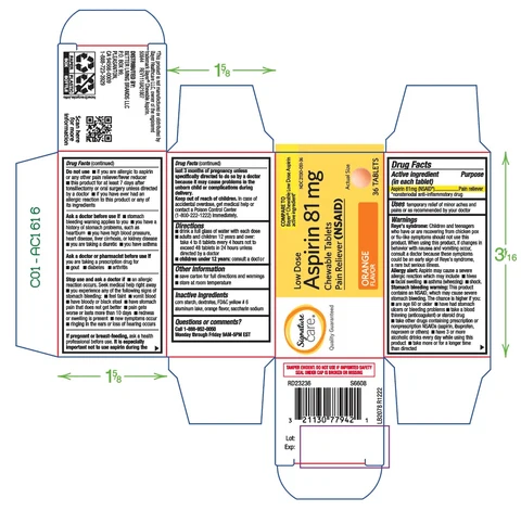 AspirinLow Dose 포장
