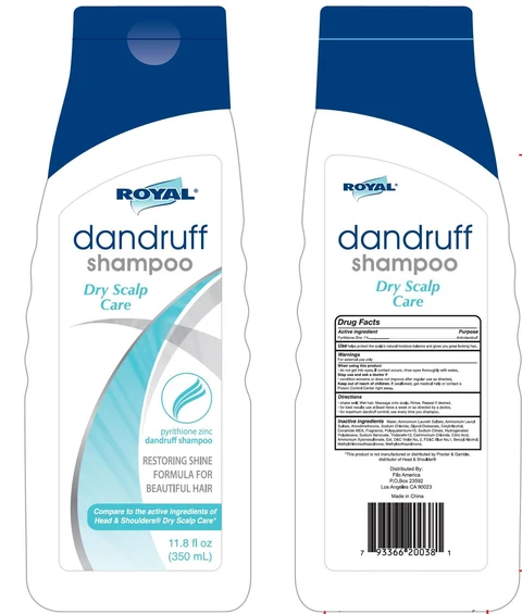 Royal dandruff Dry Scalp Care 포장