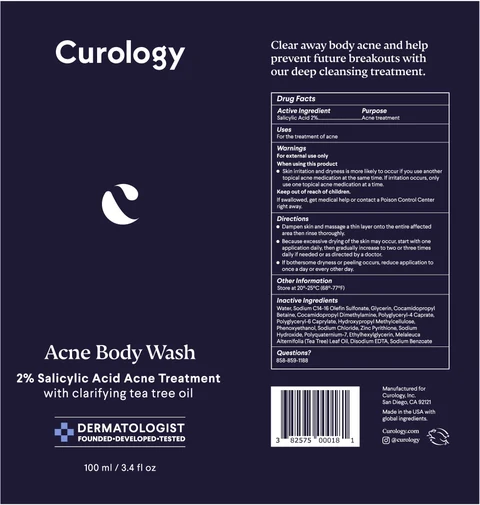 Acne Body Wash 포장