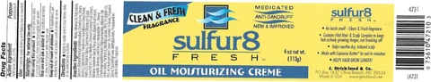 Sulfur 8 Fresh Anti-Dandruff Moisturizing 포장