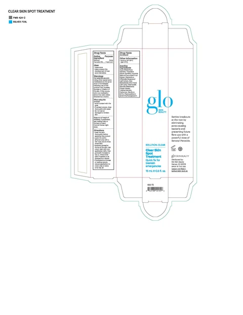 glo SKIN BEAUTY Clear Skin Spot Treatment packaging