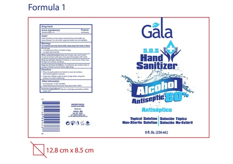 Hand Sanitizer packaging