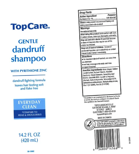 TopCareGentle Dandruff Everyday Clean packaging