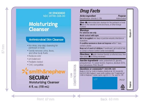 Secura Moisturizing Cleanser 포장