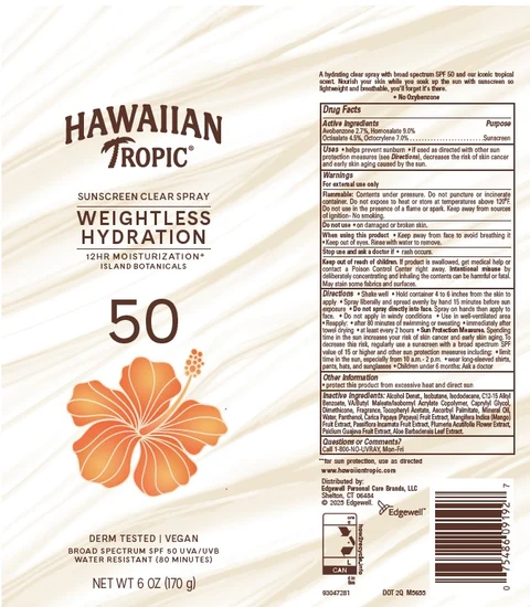 HAWAIIAN TROPIC 포장