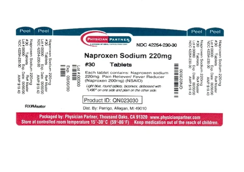 all day pain relief packaging